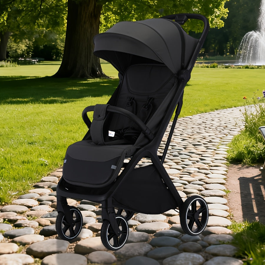 A Lightweight And Foldable Baby Stroller That Can Be Used for Sitting Or Lying Down, Perfect for All Seasons And Essential for Spring Outings