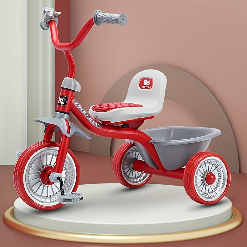 Tricycle, Anti-Tipping Design, Pedal\u002FGliding Dual Mode Free Switching, Birthday Day Gift