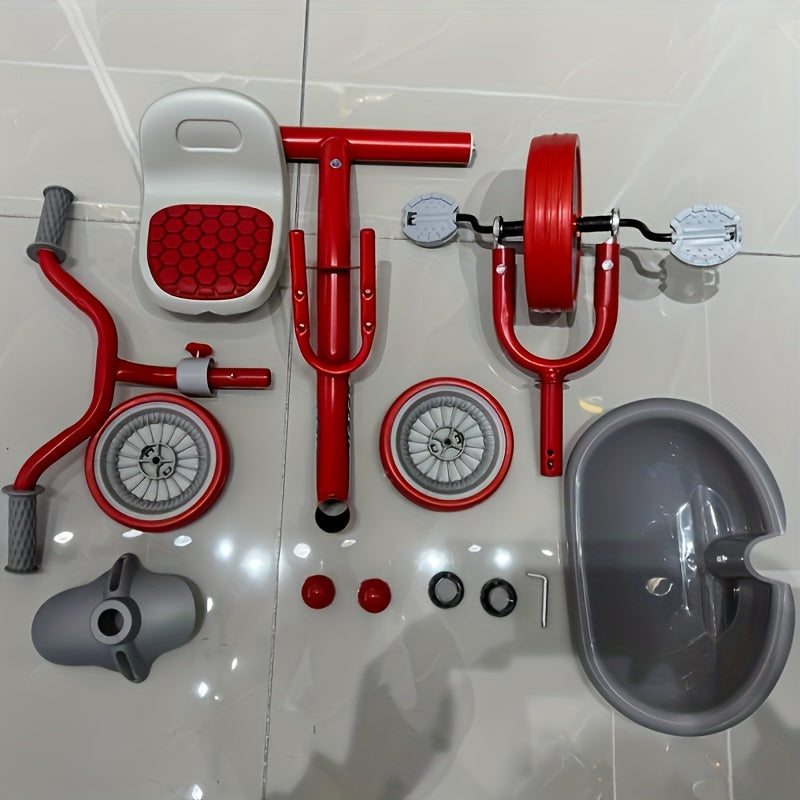 Tricycle, Anti-Tipping Design, Pedal\u002FGliding Dual Mode Free Switching, Birthday Day Gift