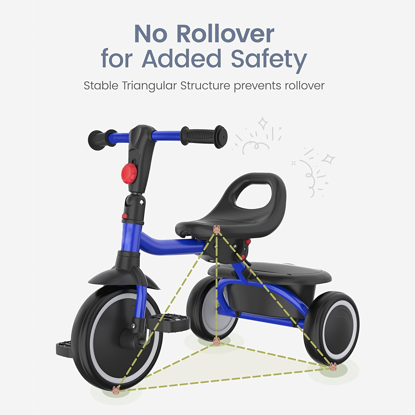 Tricycle, Bicycle, Tricycle with Basket for Children