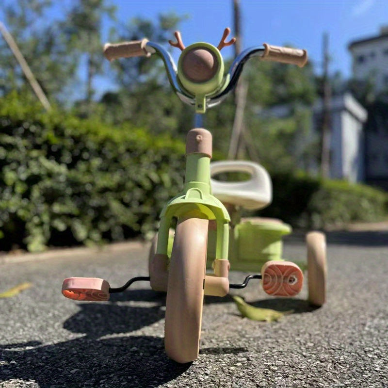 Simple Unisex Deer Pattern 's Tricycle Lightweight Bicycle